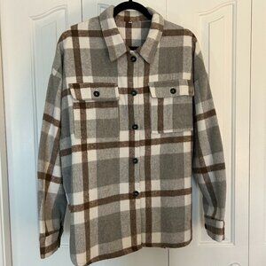 Women's Flannel Shacket - XL